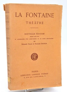 Jean de la Fontaine : THEATRE - Classiques Garnier, 1925 - Picture 1 of 1