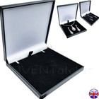 SLIM JEWELLERY GIFT BOXES Leatherette Pendant Necklace Fits Large Letter