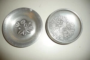 EIK HERDET TINN Norwegian Made bowl & tray / plate 15cm PEWTER alloy U2 - Picture 1 of 5