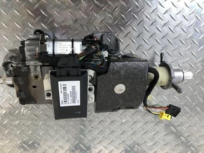 02-08 BMW E65 E66 750I conjunto de coluna de direção com motores testados OEM - Imagem 1 de 4
