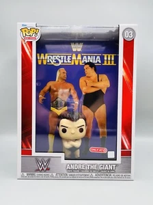 Funko Pop WWE WrestleMania Slam Cover With Case Andre The Giant #3 (Exclusive) - Picture 1 of 6