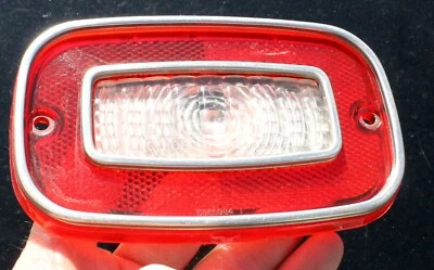 1971 1972 1973 Chevrolet Vega Reverse Back Up Tail Light Lens OEM GM 5965984 - Image 1 of 4