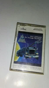 Def Leppard On Through The Night Columbia House USA Cassette Tape - Picture 1 of 3