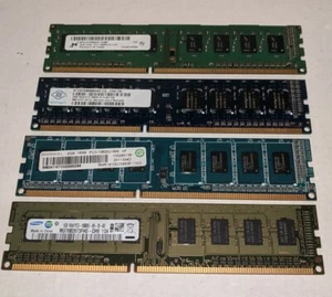 7GB SAMSUNG / RAMAXEL / MICRON DDR3-1333MHz 2Rx8 PC3-10600U Regular Desktop RAM - Picture 1 of 2