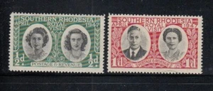 SOUTHERN RHODESIA Royal Visit MNH set - Picture 1 of 1