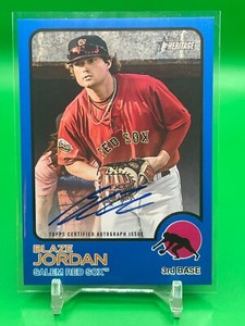 2022 Topps Heritage Minor League Inserts, SP, Auto, #/ Numbered *Pick List*