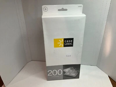 Case Logic 2 Sided CD Storage Sleeves for Ring Binder 200 25 ProSleeves CDP200 - Image 1 of 4