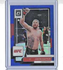 Donruss Optic UFC 2023 Justin Gaethje Blue Prizm SP 84/99 #105 - Imagen 1 de 1