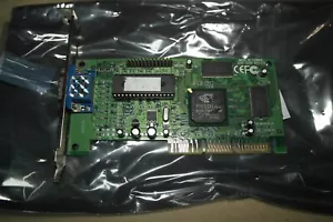 NVIDIA Riva Vanta TNT2 M64 16MB AGP Graphics card universal AGP-320V - Picture 1 of 18