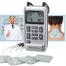 EMS TENS Gerät Nerven Muskelstimulator mit Elektroden Reizstrom Schmerztherapie