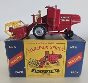 MATCHBOX LESNEY No. 65 Class Combine Harvester Original Type C Box - Picture 1 of 5