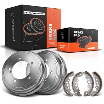 Tambor de freno trasero + zapata de freno de cerámica para Chevrolet Tracker Suzuki Grand Vitara Foto 1 de 4