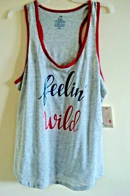 Camiseta sin mangas para dormir con estampado animal para dama talla 3X (22W-24W) Secret Treasures Foto 1 de 2