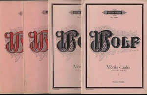 Mörike- Lieder : Gedichte von Eduard Mörike für eine Singstimme und Klavier. Aus - Imagen 1 de 1