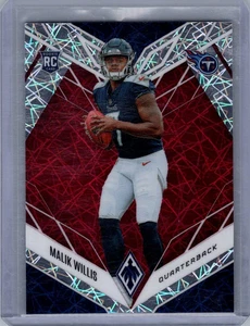 2022 Panini Phoenix Red Lazer #103 - Rookies - Malik Willis /150 🏈 - Bild 1 von 2