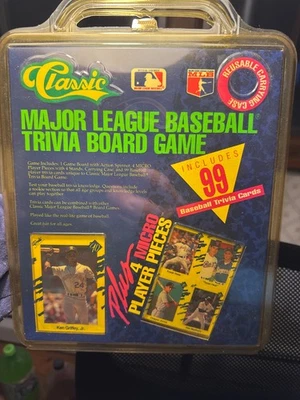 Rare 1990 Classic  Major League  Trivia Board  Game  Sealed  Free Shipping - Image 1 of 4