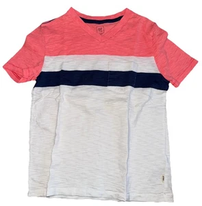 Gap Boys Size S(6/7) V-neck Tee Mutil-color - Picture 1 of 3