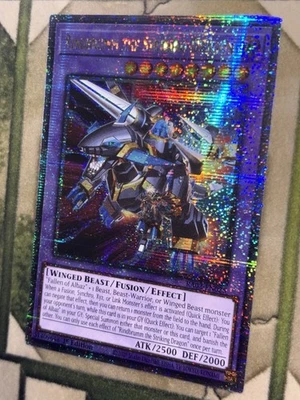 YuGiOh RINDBRUMM THE STRIKING DRAGON Quarter Century Secret Rare RA02-EN025 - Image 1 of 3