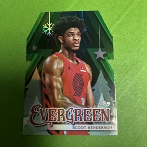 Calendario de Adviento de Vacaciones Topps 2025-26 - Scoot Henderson - Evergreen EV-SH - Imagen 1 de 5