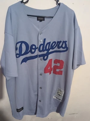 Camiseta de los Dodgers Jackie Robinson Colección Cooperstown Leyendas del Béisbol Talla 54 Foto 1 de 4