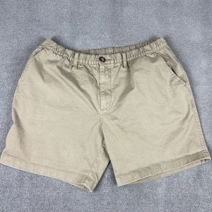 Chubbies Shorts Mens Extra Large XL Beige Khaki Stretch Twill Preppy 7" Inseam - Picture 1 of 8