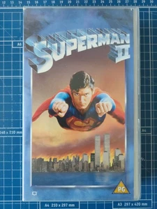 Superman 2 - Christopher Reeve,Gene Hackman (PAL VHS) - Picture 1 of 4
