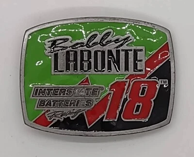 Hebilla de cinturón Booby Labonte NASCAR Foto 1 de 3