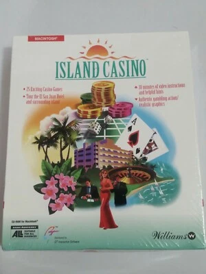 Island Casino-CD Rom for Macintosh-GT Interactive/Williams-1995-Virtual Gambling - Image 1 of 4
