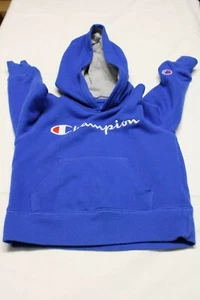 Champion Boys Hoodie in Blue Size 4 - Picture 1 of 9