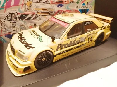 UT MODELS 180943314 MERCEDES C CLASS TEAM ZAKSPEED KURT THIIM DTM 1:18 NEW - Image 1 of 3