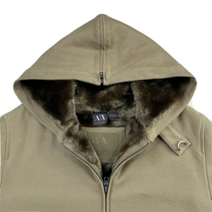 Armani Exchange Faux Fur Outer Shell 