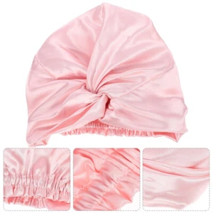 Sleep Cap Women Sleeping Hair Wrap Imitation Silk Hair Bonnet for Sleeping - Picture 1 of 12
