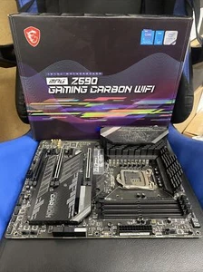 read description MSI MPG Z590 GAMING CARBON WIFI LGA 1200 - Picture 1 of 8