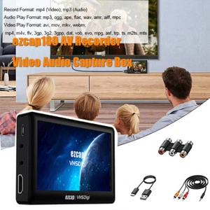 ezcap HD Video Capture Box 4,3 Zoll Bildschirm HD Recorder VHS Videorecorder auf Digital V1E3 - Bild 1 von 12