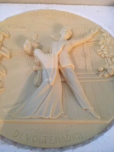 VOLTERADICI MADAMA SCHMETTERLINGSOPER ALABASTERPLATTE 1977 - Bild 1 von 6