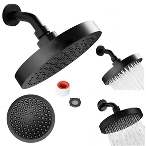 6 Inch High Pressure Rainfall Shower Head Luxury Modern Bathroom Showerhead - Picture 1 of 11
