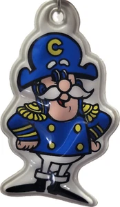 Cap'n Captain Crunch Cereal Vintage plastic Keychain Keyring Fob Advertising - Picture 1 of 1