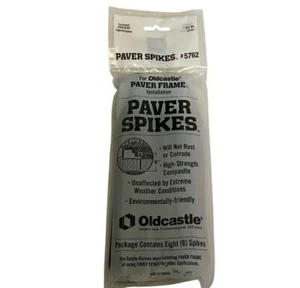 Picos de pavimentación OLDCASTLE 5762 8" (5 bolsas 8 piezas cada una) - NUEVO - Imagen 1 de 2