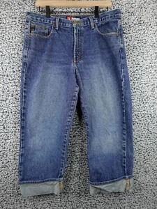 Bongo Bootcut Jeans Women 13 Blue Bootcut Vintage Y2K Distress - Picture 1 of 16