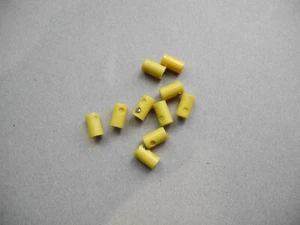 Modellbahn Muffe für Mini-Bananenstecker 2,6 mm 10 Stück gelb - Bild 1 von 1