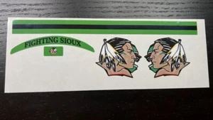 North Dakota Fighting Sioux Mini Football Helmet Decal Set - Picture 1 of 1