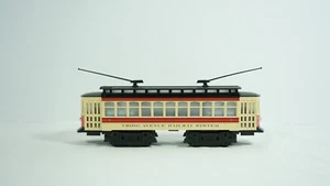 Atlas Industrial Rail O27 NYC Third Avenue Railway Trolley #5 No Box W16 - Picture 1 of 12