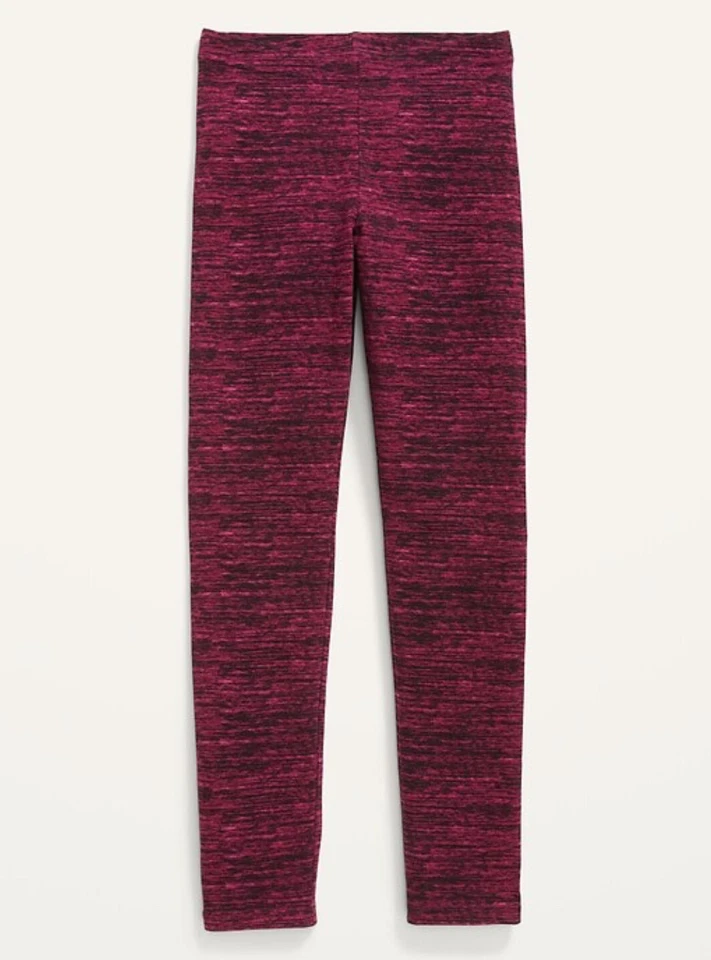 Leggings largos con gráficos resistentes incorporados azul marino antiguos para niños niñas talla pequeña (6-7) Foto 1 de 1