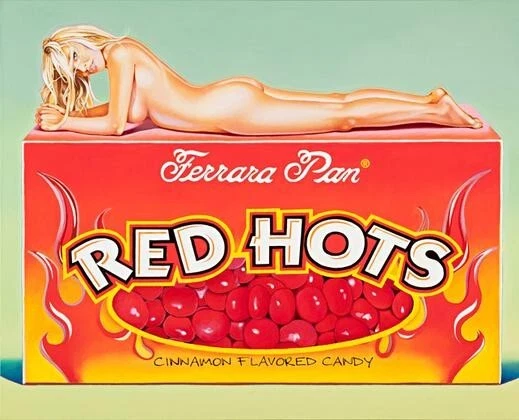 LITOGRAFÍA MEL RAMOS "RED HOTS" Foto 1 de 1