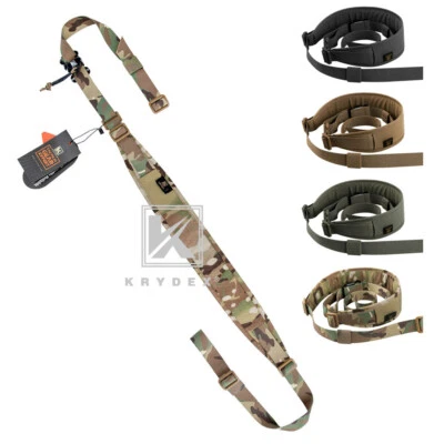 KRYDEX Tactical Sling Strap Modular Slingster Pull Tab 2Point Quick Adjust Sling - Image 1 of 4