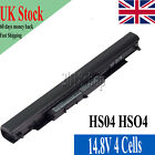 HS04-4Battery HS04 for HP 250 G4 Laptop Replace 807956-001 807957-001 HS03