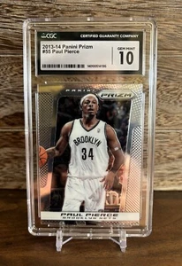 2013-14 Panini Prizm #55 Paul Pierce Brooklyn Nets CGC 10 GEM MINT - Picture 1 of 2
