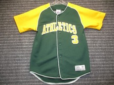 Eric Chavez Oakland Athletics A's Youth Size L Large Stitched Baseball Jersey #3