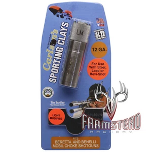 Carlsons Choke Tube 12GA Beretta Benelli Mobil Sport Clay Light Modified B15514 - Picture 1 of 1