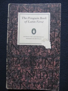 The Penguin Book of Latin Verse [Paperback] Frederick Brittain - Picture 1 of 13